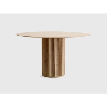 Gazzini Furniture Breeze Yuvarlak Ahşap Bohem Masa 130X130 - Görsel 4