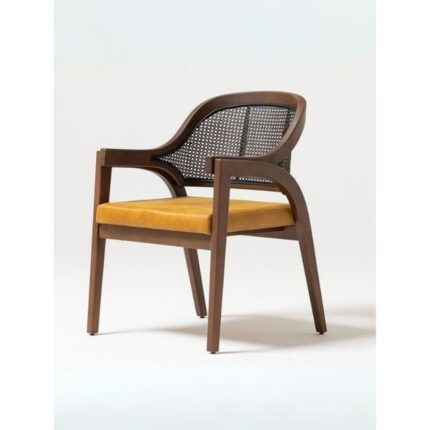Gazzini Furniture Eliza Hazeranlı Ahşap Sandalye - Görsel 4
