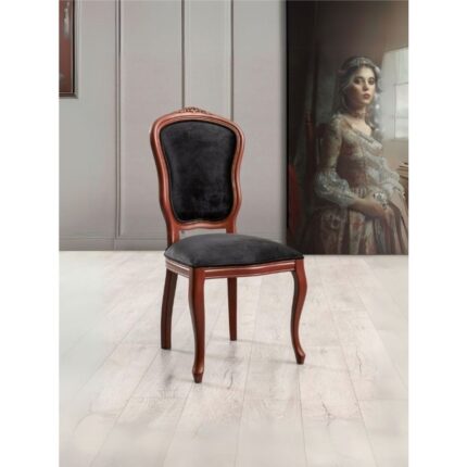 Gazzini Furniture Victoria Ahşap Oymalı Country Sandalye