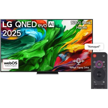 LG 65QNED86A 65'' 165 Ekran Uydu Alıcılı 4K Ultra HD Smart webOS QNED TV