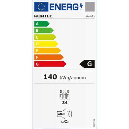 Kumtel 93L Içecek Soğutucu Minibar Hmb-93 - Görsel 4