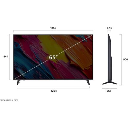 LG 65QNED70A6A  65'' 165 Ekran Uydu Alıcılı  4K Ultra HD Smart QNED TV - Görsel 4