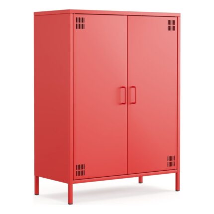 Furni 24 Pera Metal Dolap 2 Kapılı 80,50 x 40 x 109,50 cm - 9 Renk Seçeneği Bulunmaktadır
