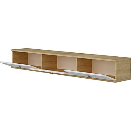 Ceneyra TDA1801DB- Zuzu Duvara Montaj Tv Stand 180CM Safirmeşe- Beyaz - Görsel 4