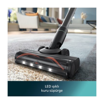 Philips XW7263/11 7000 Serisi AquaTrio Kablosuz Dikey Süpürge, Islak&Kuru Temizlik, Otomatik Temizleme ve Şarj İstasyonu, Kuru Süpürme Başlığı, - Görsel 5
