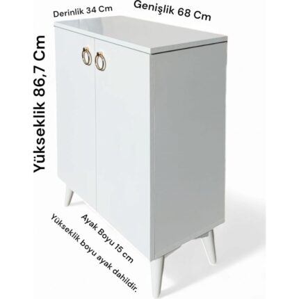 Demopa Ayakabılık / Cok Amaçlı Dolap / Saklama Dolabları / Antre / Hol / Giriş - Görsel 2