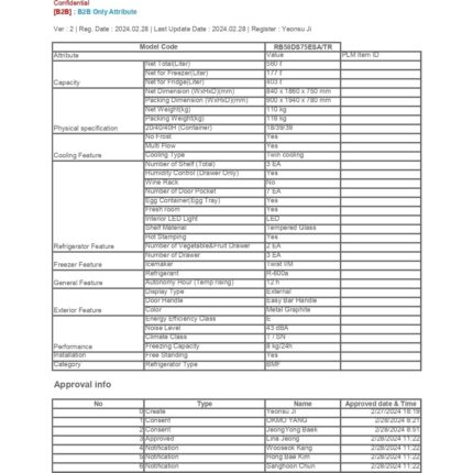 Samsung RB58DS75ESA/TR 580 Lt Alttan Donduruculu No-Frost Buzdolabı, İkili Soğutma - Görsel 3
