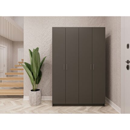 Asra Trend %100 Mdflam Vestiyer & Portmanto V-08 (120CM)