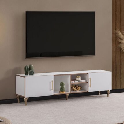 Setay Blesk Tv Ünitesi, 180 cm Tv Sehpası Ayaklı