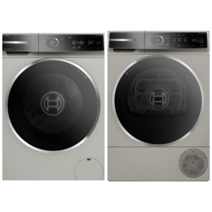 BOSCH  WGB254ASTRTR Çamaşır Makinesi  &  WQB245AXTR  KURUTMA  MAKİNASI  ***İTHAL SERİE 8 ÇAMAŞIR & KURUTMA SETİ ***