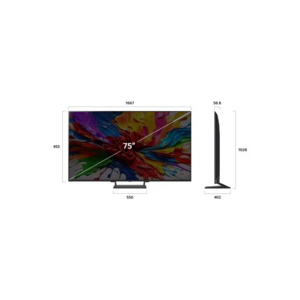 LG 75QNED93A6A 75'' 191 Ekran Uydu Alıcılı 4K Ultra HD webOS QNED Evo TV - Görsel 5