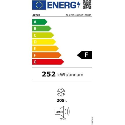 Altus AL 225 / AL 2205 Sandık Tipi Geniş Kapasiteli Enerji Tasarruflu Derin Dondurucu Model - Görsel 5