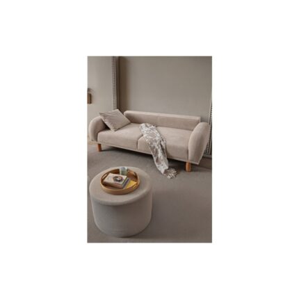 Edsy Home Regnum Koltuk Takımı 3+3+1+1 Taş Renk - Görsel 5