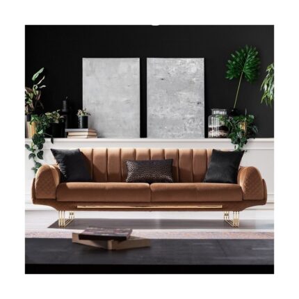 Showdeko Dortmund Vol2.2 3 Seater Sofa Yatak