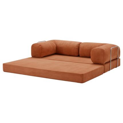Evessan 90X180 Kanepe - Fitilli Kadife Yıkanır Silinir Pratik Yer Yatağı 50 Dns Bondex 90X180CM - Görsel 4