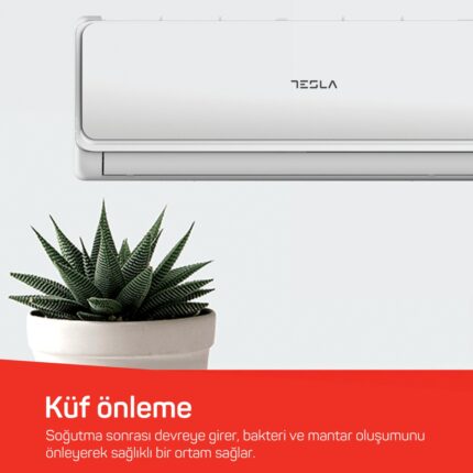 Tesla 12.000 Btu Duvar Tipi Split Klima Seti Beyaz - Görsel 5
