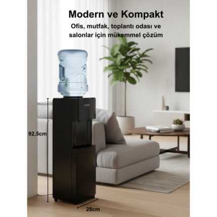 GBLOK 1119BB Soğuk Su Sebili Siyah - Görsel 4