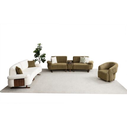 Cavissa Home Living Pars Modern Mekanizmalı Koltuk Takımı 4+3+1 - Görsel 3