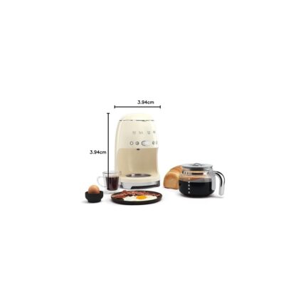 DCGC01 DCF02 Kahve Makinesi Için Sürahi Aksesuarı, Plastik - Görsel 5