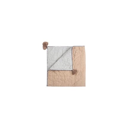 Mena Rise Baby Battaniye, Yumuşak Pamuk Kapitone Çocuk Odası ve Küçük Çocuk Battaniyesi, Erkek ve Kız Çocukları Için, Bakır, 91,4 cm x 91,4 Cm, Ezra Baskı - Görsel 2