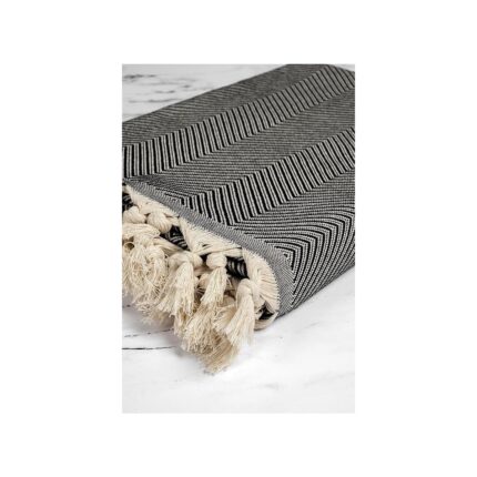 Concept Trendy Koltuk Örtüsü Siyah 2'li Set - 170X230CM - Görsel 2