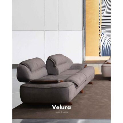 Velura Home & Living Ürgüp Sırt Mekanizmalı Üçlü Kanepe & 3'lü Koltuk - Görsel 4