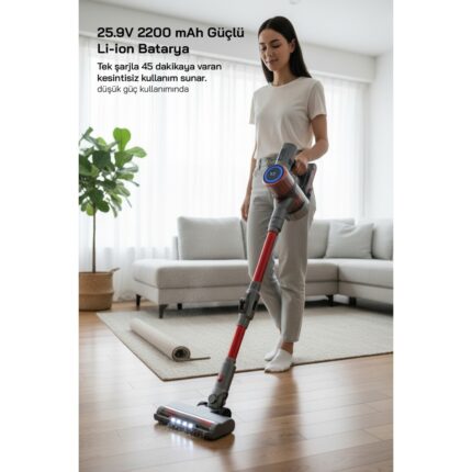 Sinbo SVC-8622 Elektrikli Dik Süpürge - Görsel 3