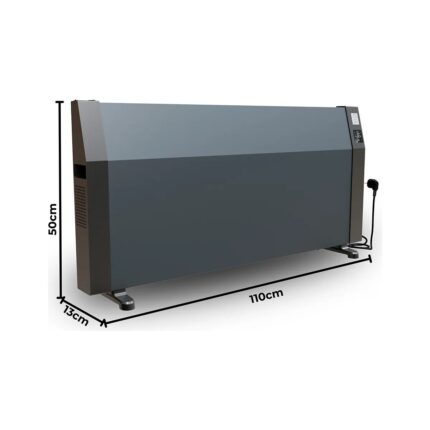 Mirkraft Econ 110 Antrasit Dijital Konvektör Isıtıcı Yüksek Performanslı Isıtma - Görsel 3
