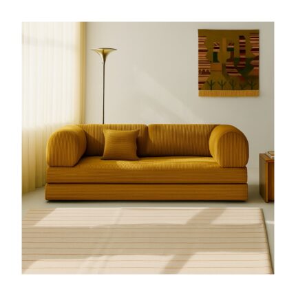 Dechome Yeny Fitilli Kadife | Köşe Koltuk | 160X160 Köşe Takımı | Modüler Köşe Takımı | Yataklı L Koltuk | Fitilli Kadife - Görsel 5