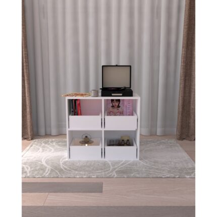 Lemvora Home Pikap Dolabı 4 Çekmeceli | %100 Mdf - Görsel 2