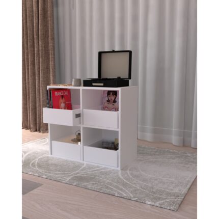 Lemvora Home Pikap Dolabı 4 Çekmeceli | %100 Mdf - Görsel 3