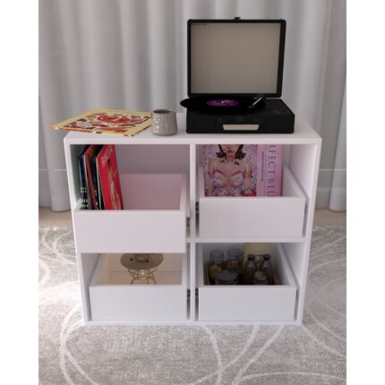 Lemvora Home Pikap Dolabı 4 Çekmeceli | %100 Mdf - Görsel 5