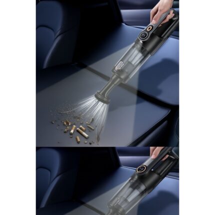 On6 Store Süper Güçlü 20.000 Pa Çekim – 2’si 1 Arada Çekme & Üfleme – Kablosuz Şarjlı Portatif Vakum Makinesi (Araç + Ev + Ofis) - Görsel 4