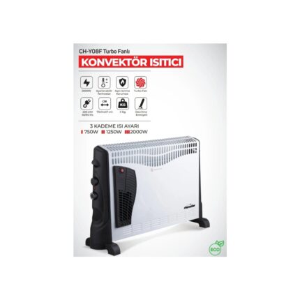 Marsstar CH-Y08F 2000 W Konvektör Isıtıcı - Görsel 2