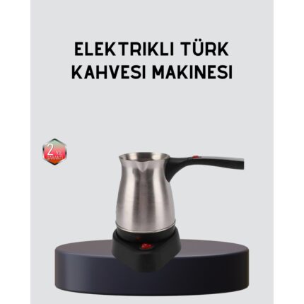 Femina Trendy Elektrikli Türk Kahvesi Cezvesi 800W Kablosuz Döner Tabanlı