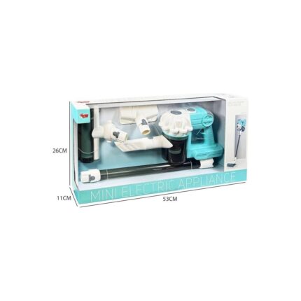 Çınar Toptan Ticaret LS8803Q Vardem Dikey Elektrik Süpürgesi Ekranlı Kutu Yeşil-Gri 3 In1