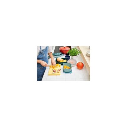 Storemax – Multi Bowl Cirqula 3 Parça Set - Kapaklı Gıda Saklama Kabı - Buzdolabı ve Dondurucu, Mikrodalga Kabı ve Servis Tabağı Için Hava Geçirmez Saklama Kutusu Olarak Uygundur - 750, 1500, 3000ML - Görsel 3