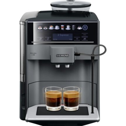 Siemens Latte Macchiato, Cappuccino, Caffe Latte, Espresso Macchiato Eq6 Plus Tam Otomatik Kahve Makinesi - Seramik Öğütücü - Onetouch - +2kg Kahve - Görsel 2