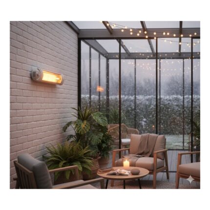Awox Ecotec 2500 W Infrared Isıtıcı Duvara Monte Aparatları Yanında Hediye - Görsel 3