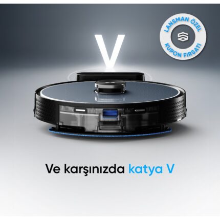 Şımart Katya V Akıllı Robot Süpürge 10000PA Güçlü Emiş Gücü 6400MAH Yüksek Batarya